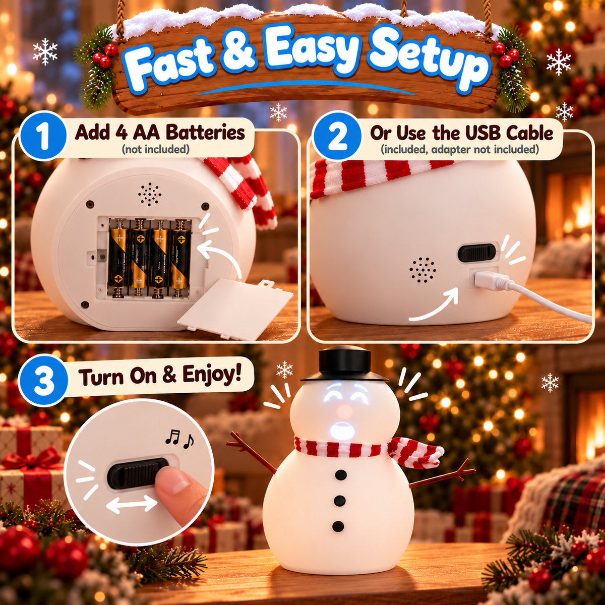 Frosty Fella™ The Singing Snowman